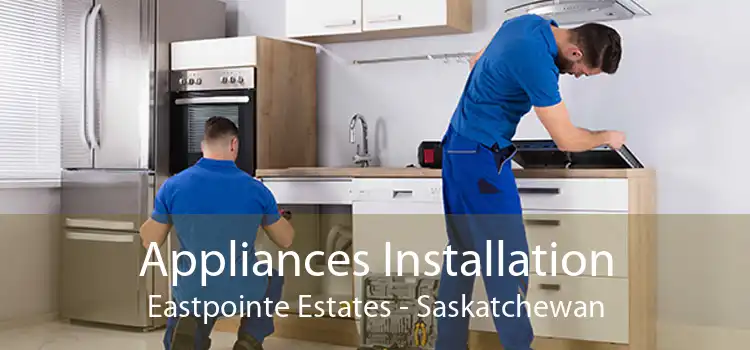 Appliances Installation Eastpointe Estates - Saskatchewan