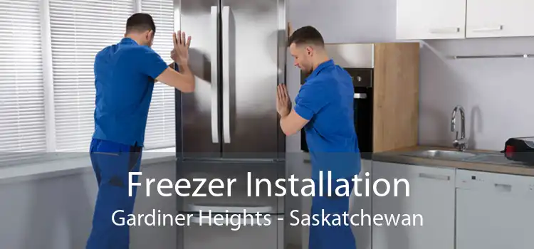 Freezer Installation Gardiner Heights - Saskatchewan