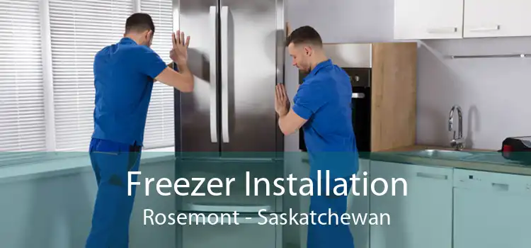 Freezer Installation Rosemont - Saskatchewan