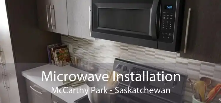 Microwave Installation McCarthy Park - Saskatchewan