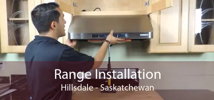 Range Installation Hillsdale - Saskatchewan